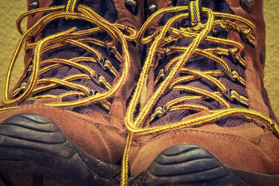 Hiking shoes laces