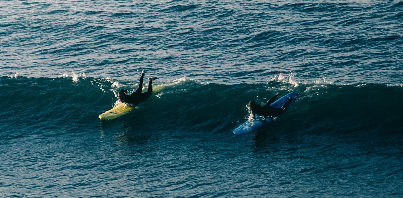 Surfing in Colombia