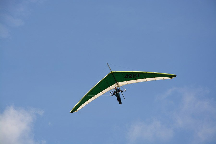 Hang gliding