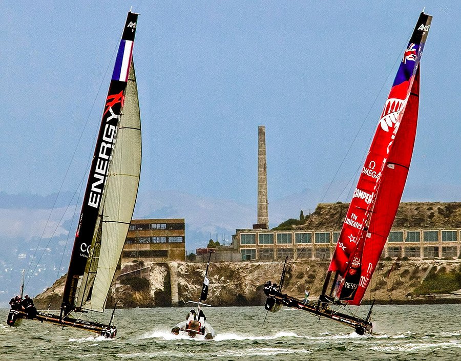 America's cup race