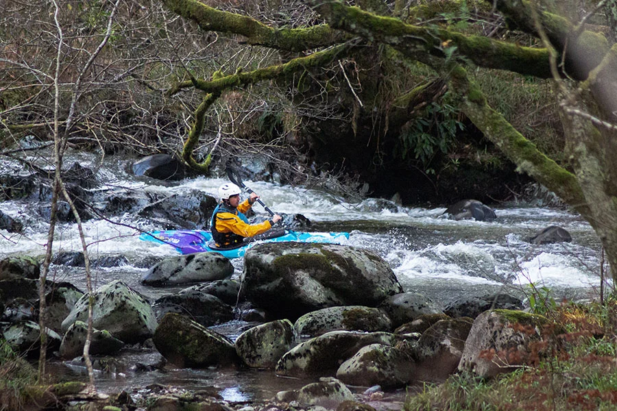 why choose to kayak upstream