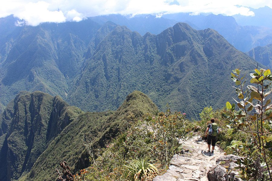 Hiking around Machu Picchu